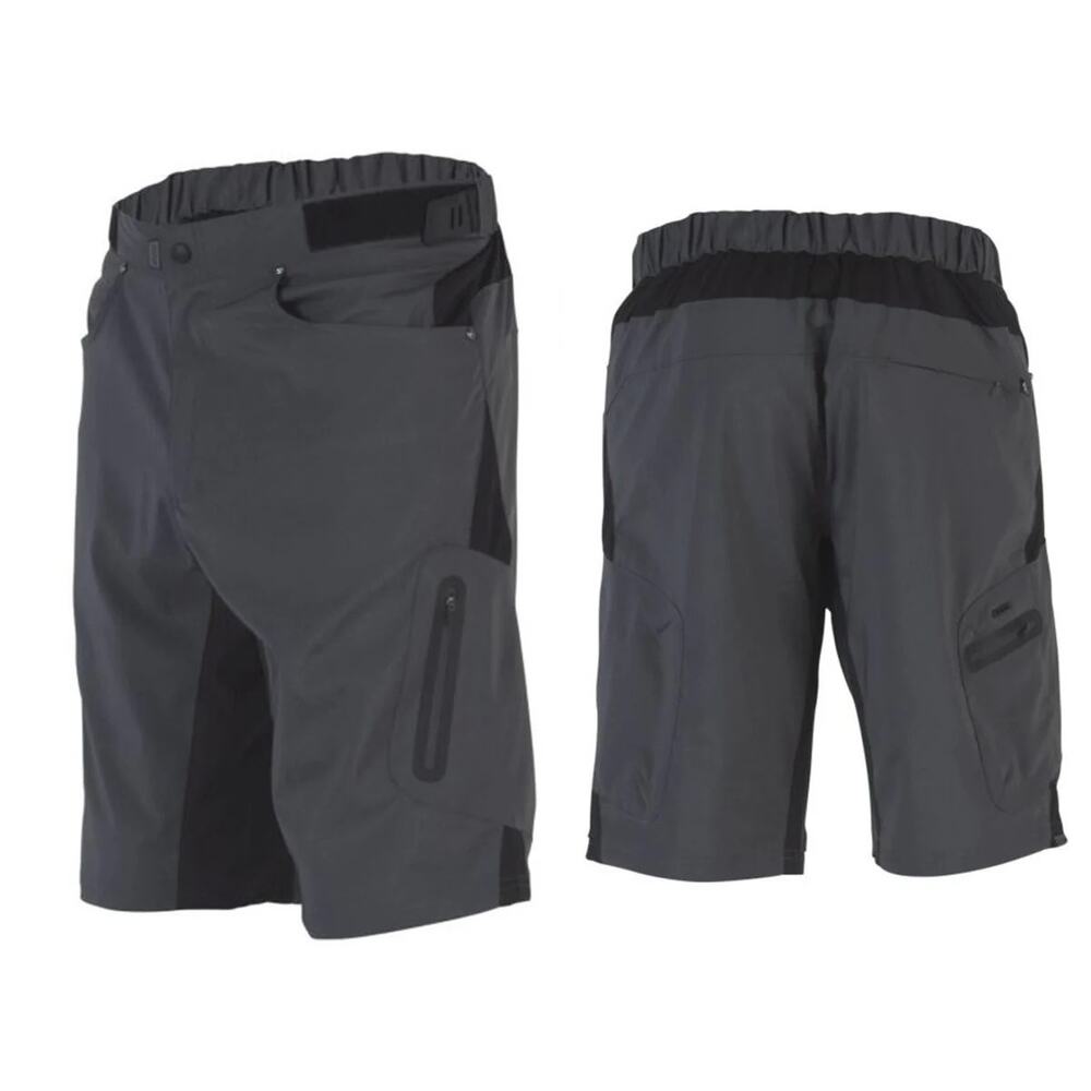 Zoic Ether MTB Shorts Men's Mountain Biking Trail‎ Riding Cargo Shadow Gray XL